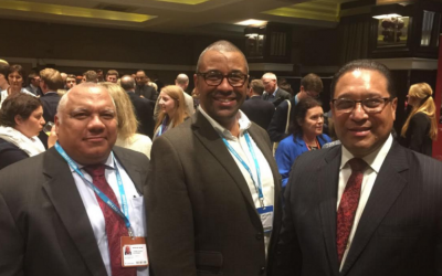 Cayman Delegation Visits Conservative Party Conference