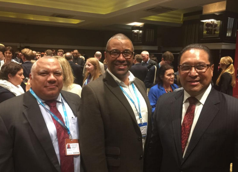 Cayman Delegation Visits Conservative Party Conference