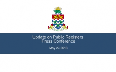 Update on Public Registers Press Conference May 23rd 2018