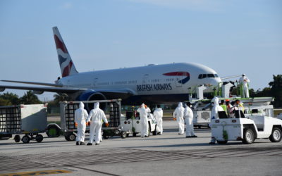 British Airways Flight Arrives in Grand Cayman